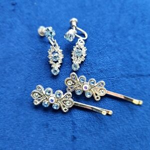 Screw back earring set